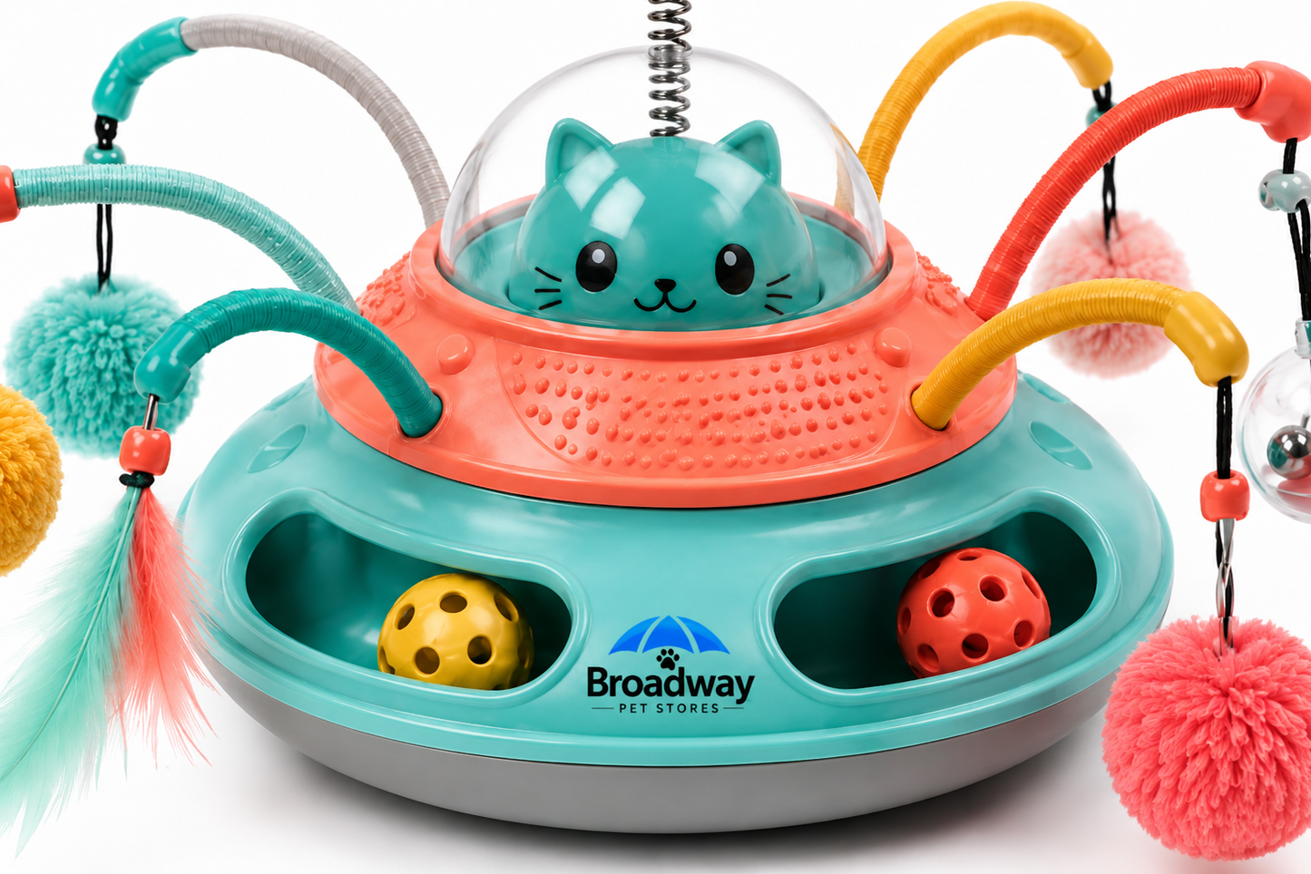 Multi-Activity Cat Toy Station