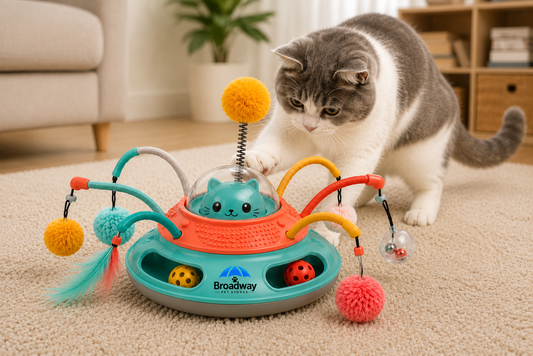 Multi-Activity Cat Toy Station