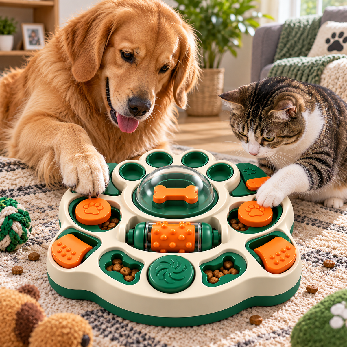 Multi-Activity Pet Puzzle & Enrichment Toy
