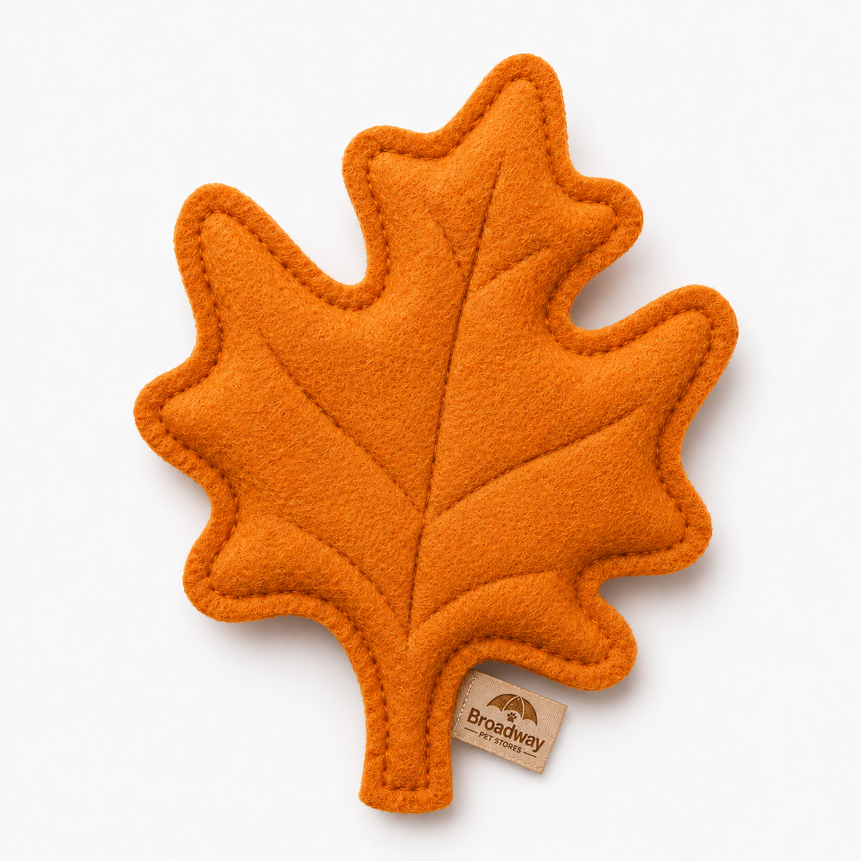 Leaf-Shaped Plush Pet Toy