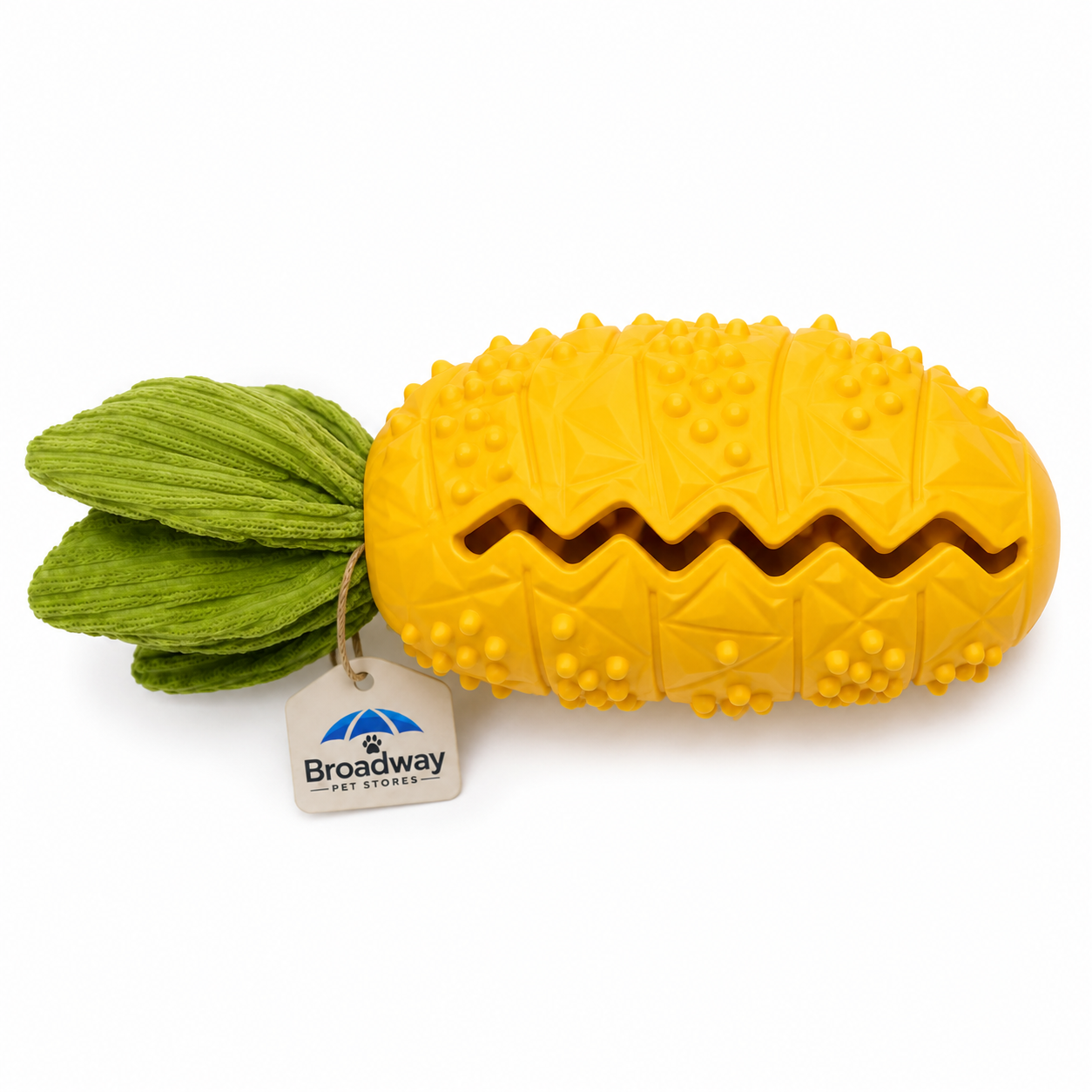 Pineapple Treat Dispensing Pet Toy
