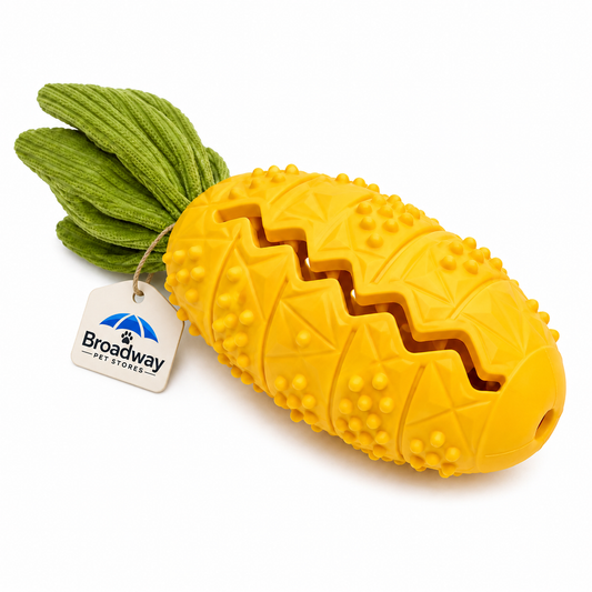Pineapple Treat Dispensing Pet Toy