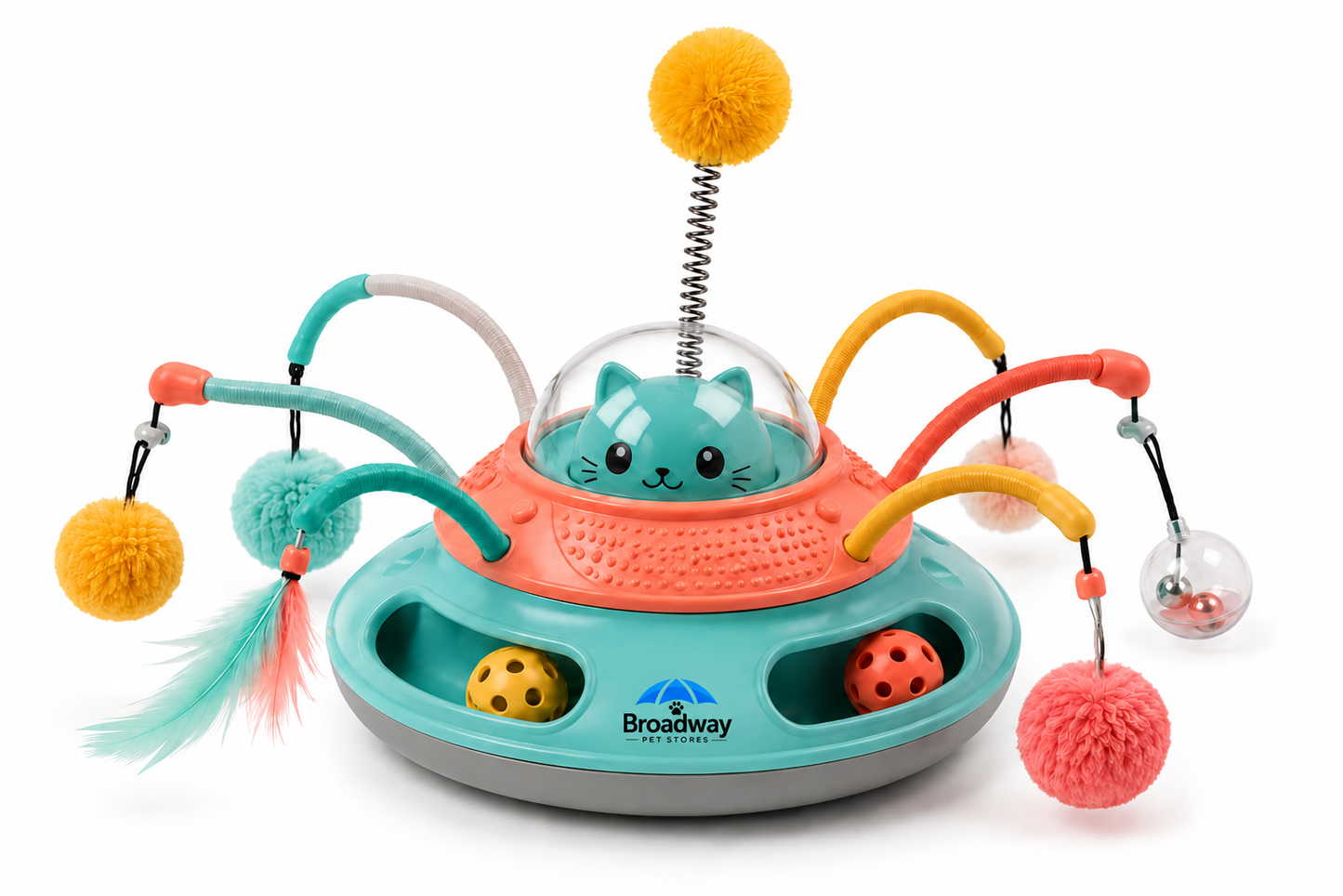 Multi-Activity Cat Toy Station