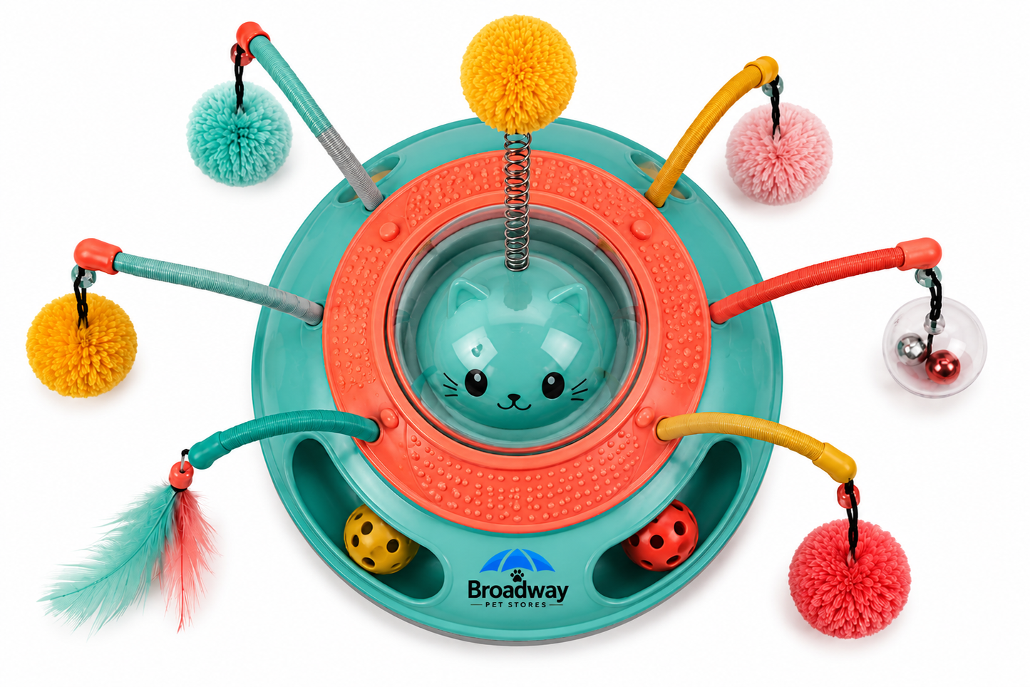 Multi-Activity Cat Toy Station
