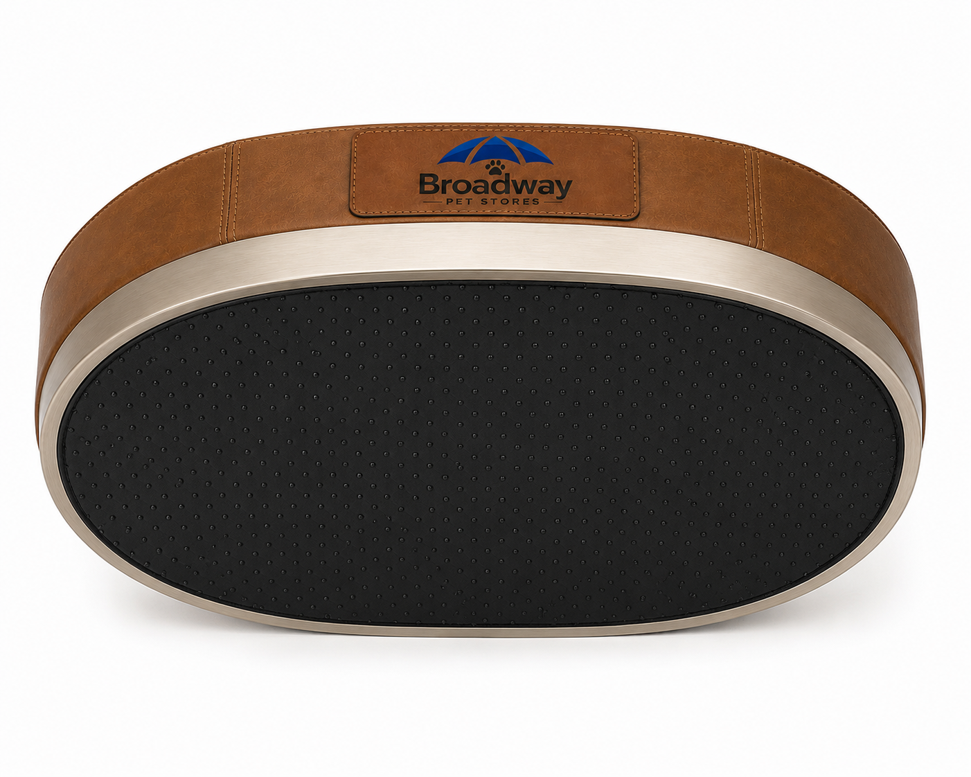 Oval Bolster Pet Bed with Cushion