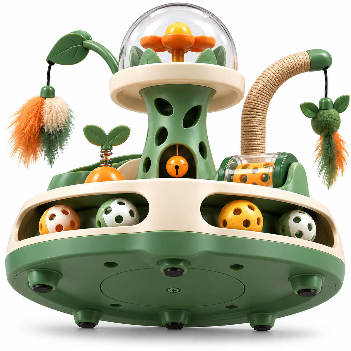 Multi-Level Interactive Cat Enrichment & Activity Toy