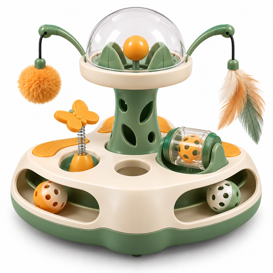Interactive Multi-Activity Cat Enrichment Toy