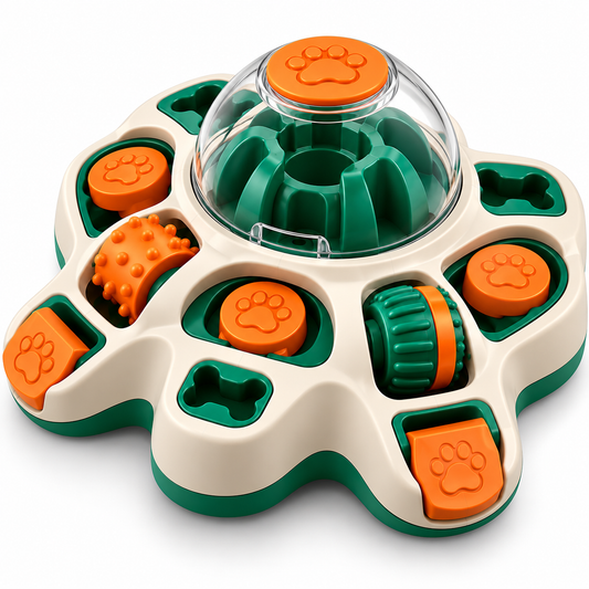 Multi-Activity Paw Puzzle Enrichment Toy